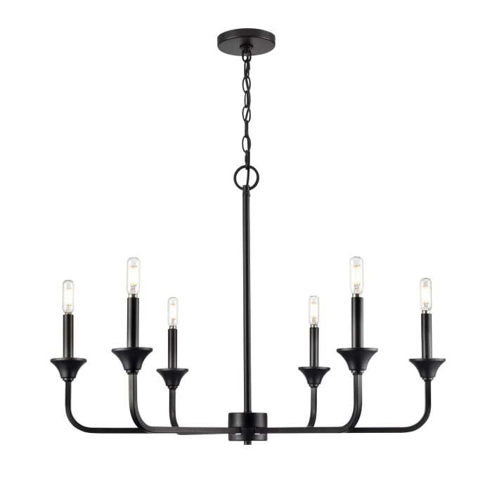 Six Light Chandelier by Millennium Six Light Chandelier by Millennium