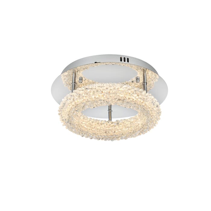 Bowen 1-Light LED Flush Mount in Chrome Bowen 1-Light LED Flush Mount in Chrome