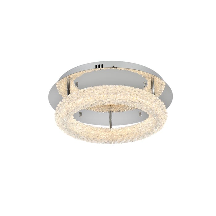 Bowen 1-Light LED Flush Mount in Chrome Bowen 1-Light LED Flush Mount in Chrome
