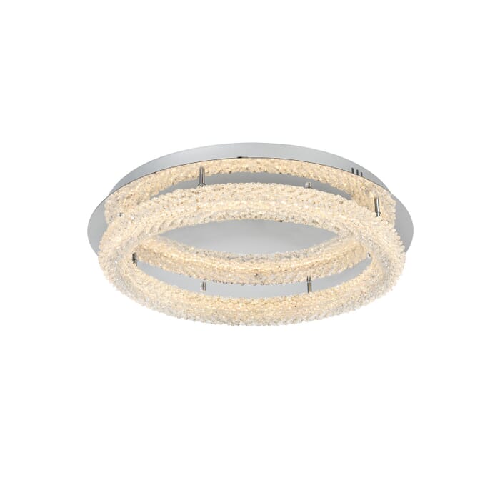 Bowen 1-Light LED Flush Mount in Chrome Bowen 1-Light LED Flush Mount in Chrome