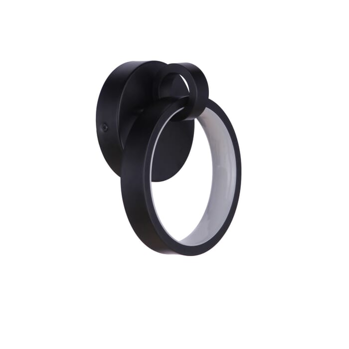 Context 1-Light LED Wall Sconce in Flat Black Context 1-Light LED Wall Sconce in Flat Black