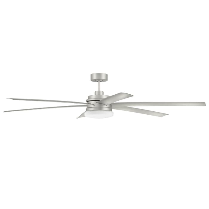 Chilz 1-Light 72" Outdoor Ceiling Fan in Painted Nickel Chilz 1-Light 72" Outdoor Ceiling Fan in Painted Nickel