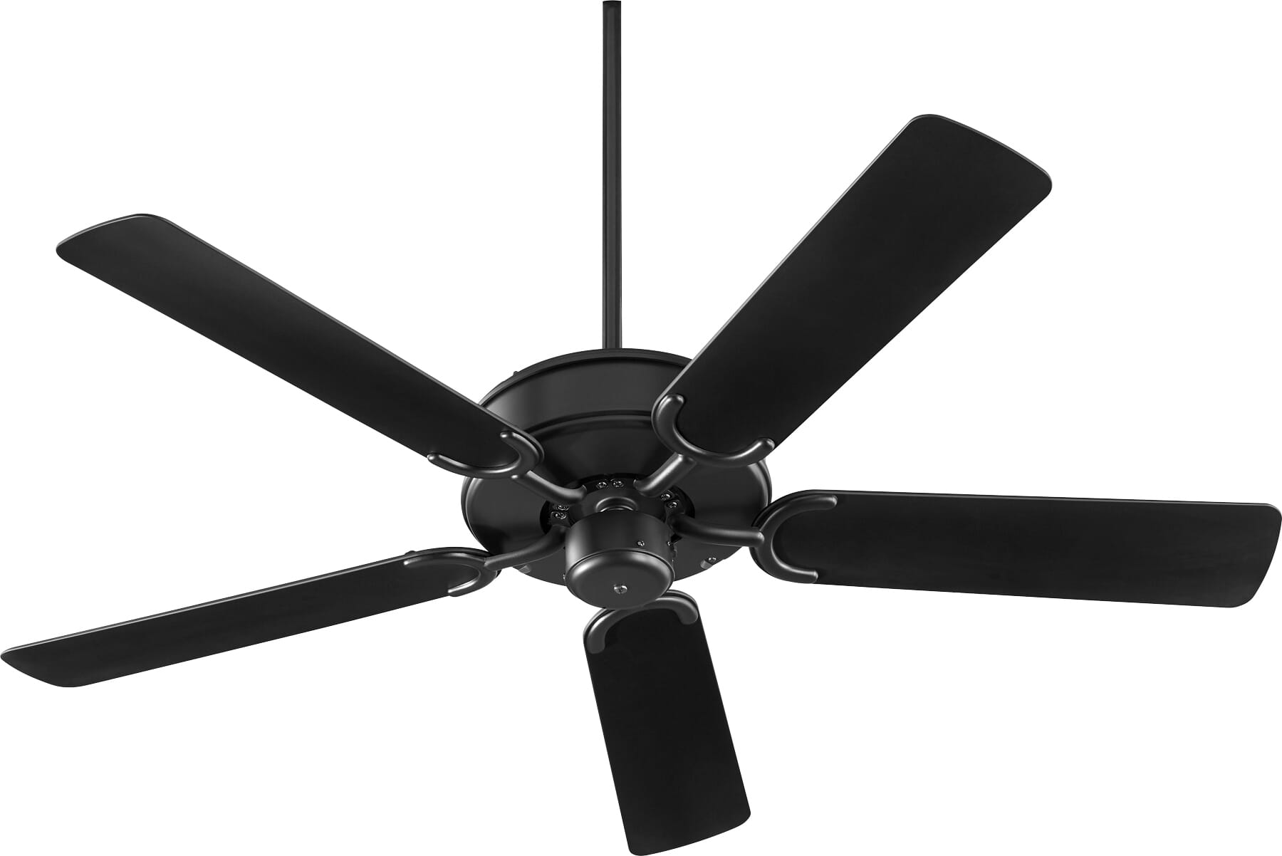 Quorum All-Weather Allure 52" Outdoor Ceiling Fan in Noir