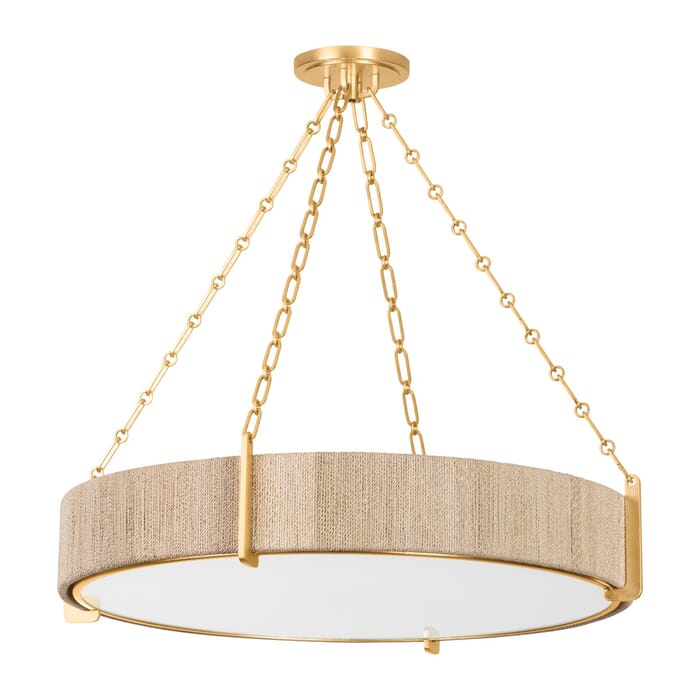 Six Light Chandelier by Hudson Valley Six Light Chandelier by Hudson Valley