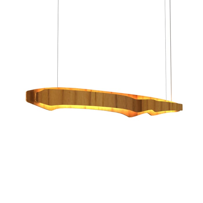 Horizon LED Pendant in Teak Horizon LED Pendant in Teak