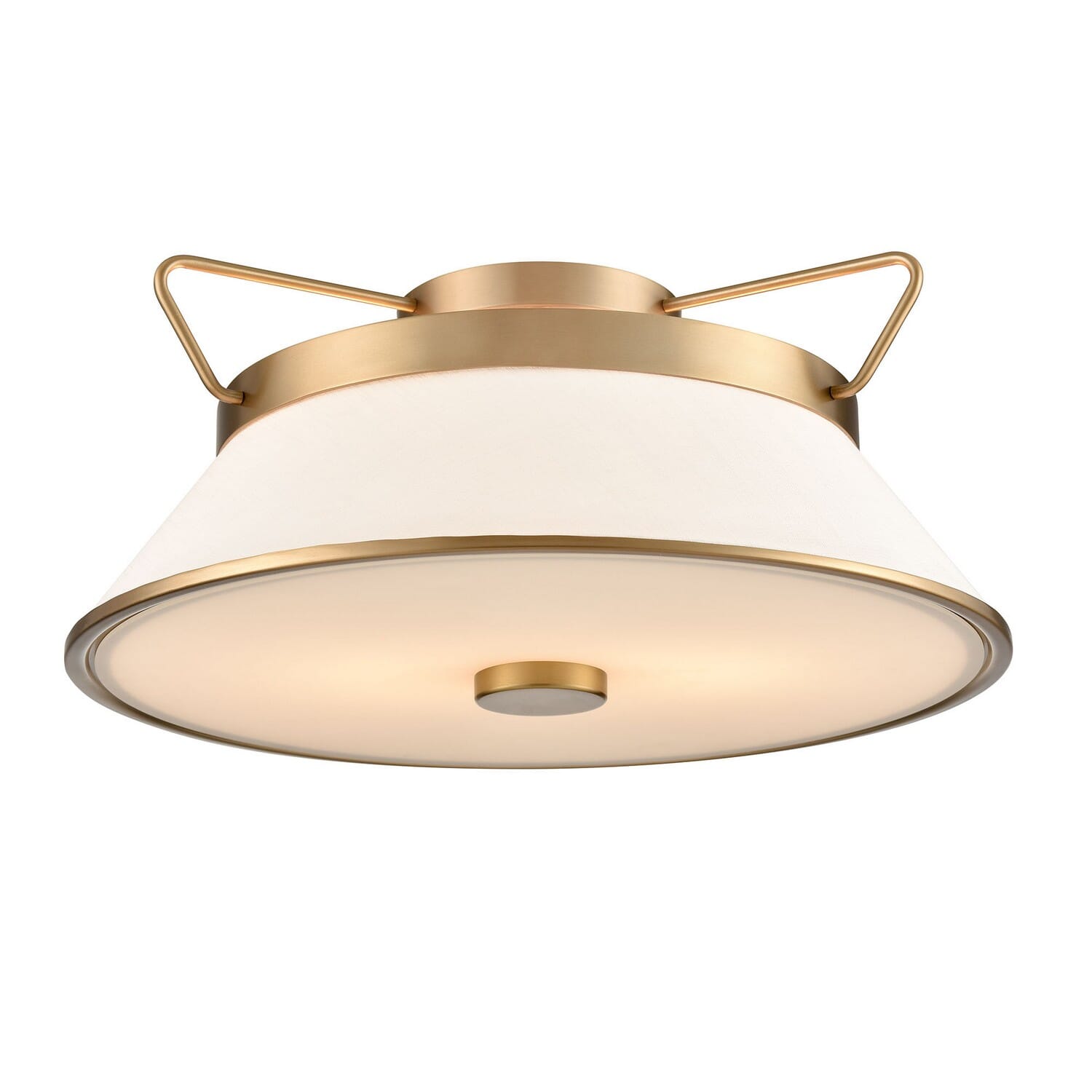 Two Light Semi Flushmount