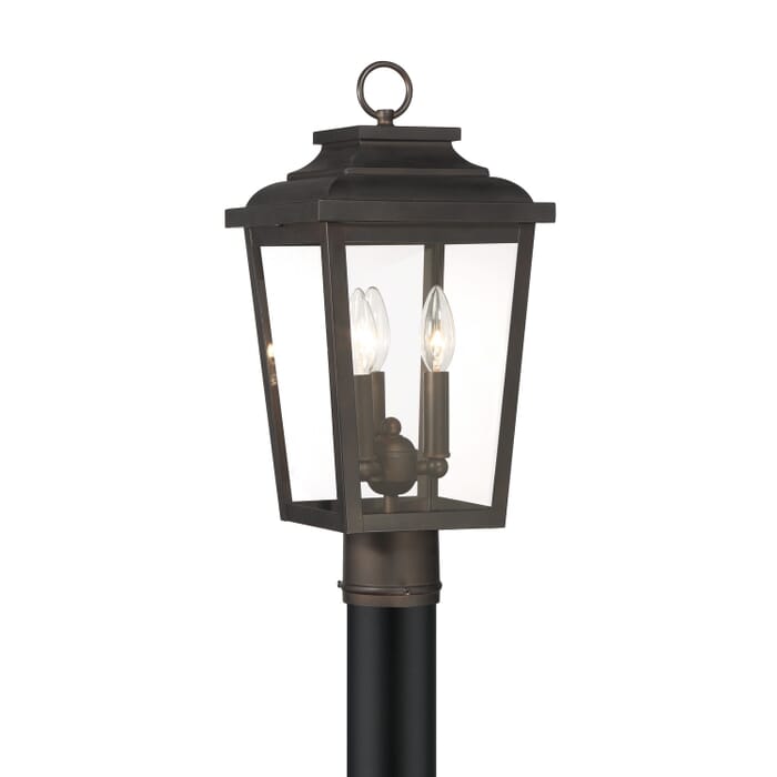 Three Light Post Mount by Minka-Lavery Three Light Post Mount by Minka-Lavery