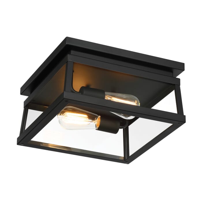 Two Light Outdoor Flush Mount by Minka-Lavery Two Light Outdoor Flush Mount by Minka-Lavery