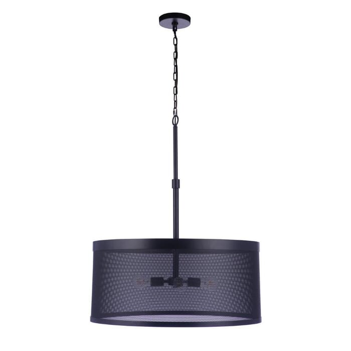 Mesh 4-Light Pendant in Flat Black Mesh 4-Light Pendant in Flat Black