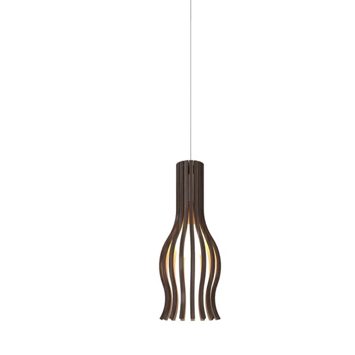 Balloon 1-Light Pendant in American Walnut Balloon 1-Light Pendant in American Walnut