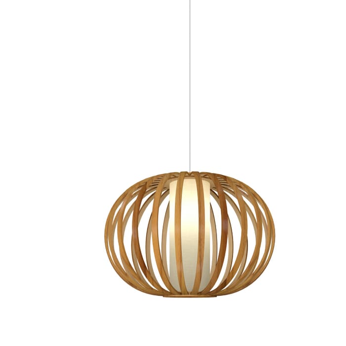Balloon 1-Light Pendant in Teak Balloon 1-Light Pendant in Teak