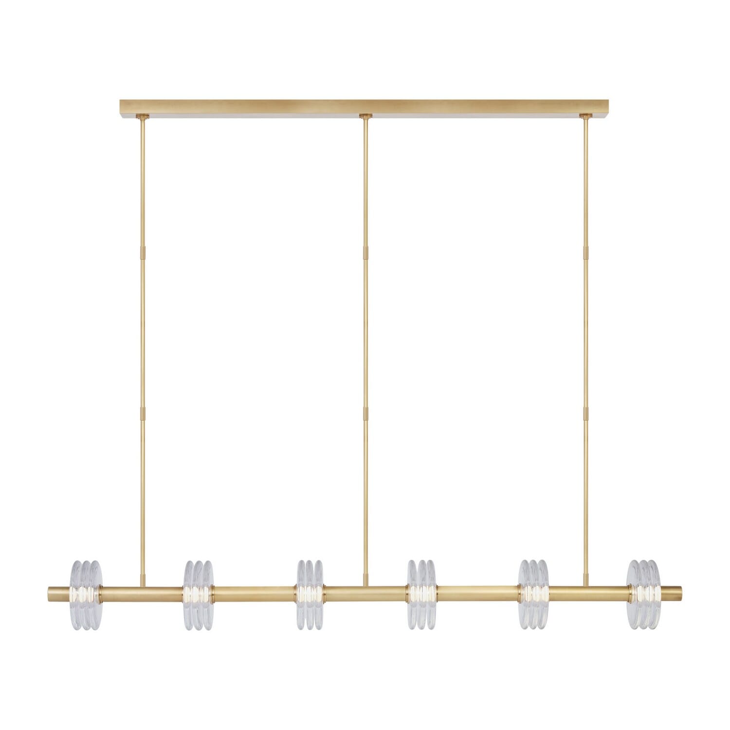 LED Linear Chandelier by Visual Comfort Modern