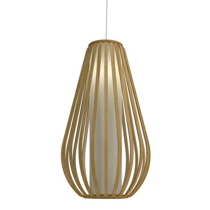 Balloon 1-Light Pendant in Louro Freijo Balloon 1-Light Pendant in Louro Freijo