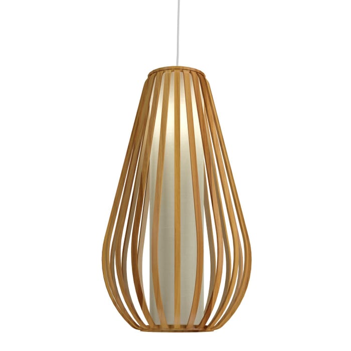 Balloon 1-Light Pendant in Teak Balloon 1-Light Pendant in Teak