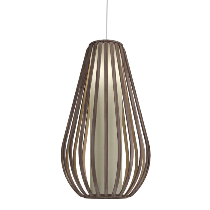 Balloon 1-Light Pendant in American Walnut Balloon 1-Light Pendant in American Walnut