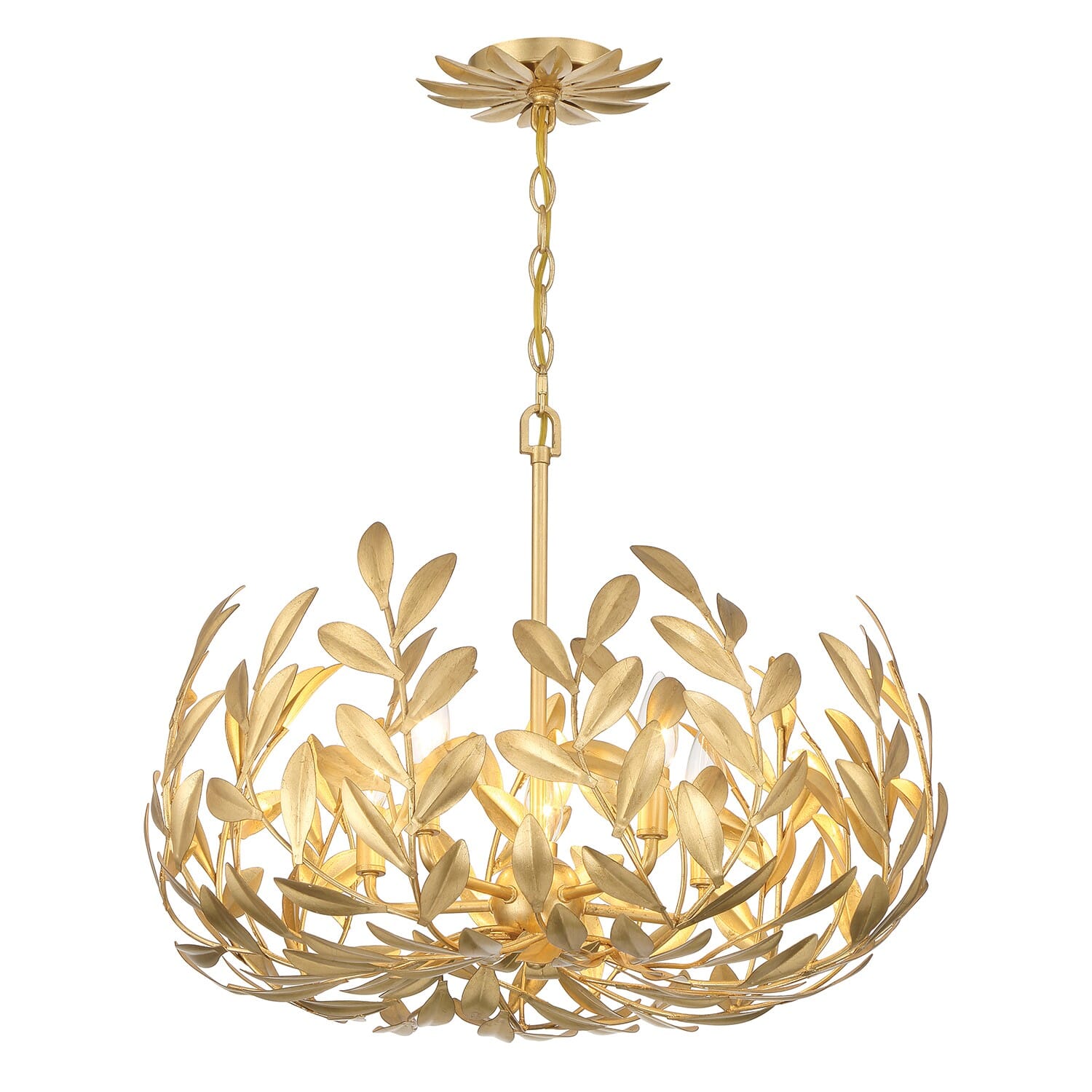 Five Light Chandelier by Crystorama