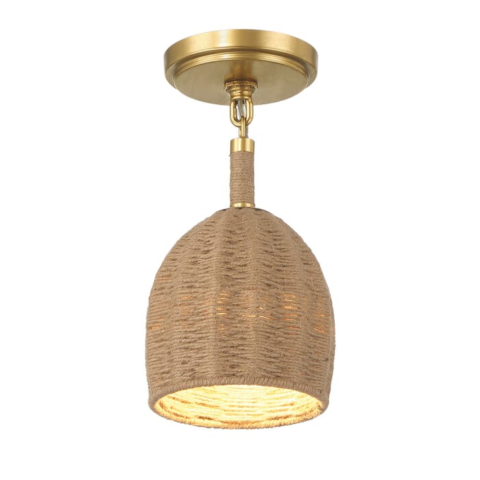 LED Semi Flush Mount by Crystorama LED Semi Flush Mount by Crystorama