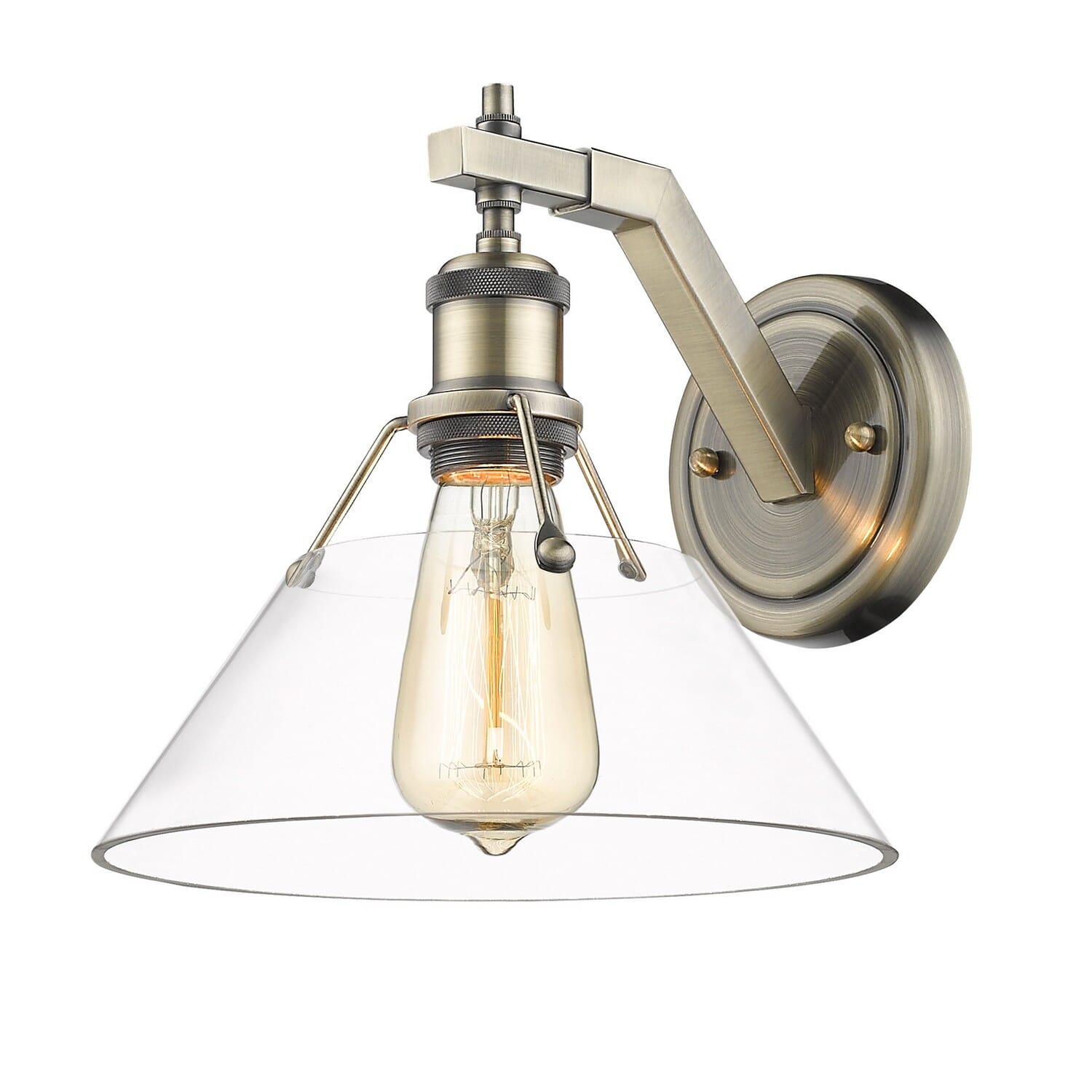 One Light Wall Sconce by Golden