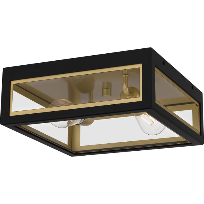 Two Light Outdoor Flush Mount by Quoizel Two Light Outdoor Flush Mount by Quoizel