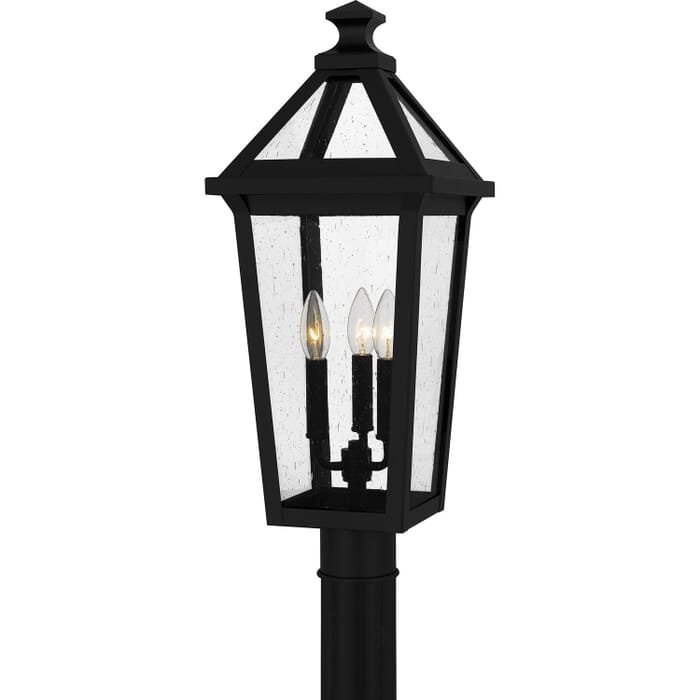 Three Light Outdoor Post Mount by Quoizel Three Light Outdoor Post Mount by Quoizel