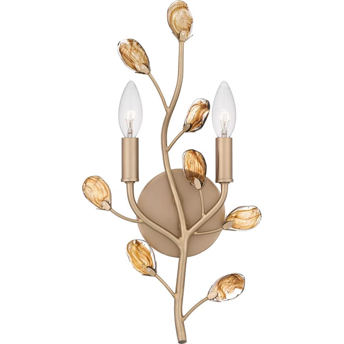 Two Light Wall Sconce by Quoizel Two Light Wall Sconce by Quoizel