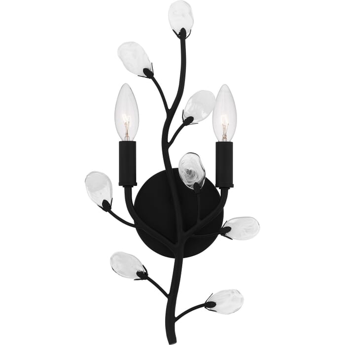 Two Light Wall Sconce by Quoizel Two Light Wall Sconce by Quoizel
