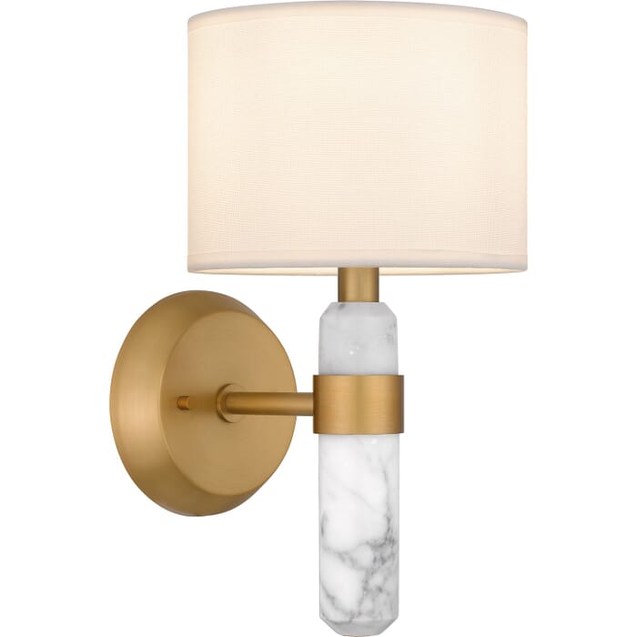 One Light Wall Sconce by Quoizel One Light Wall Sconce by Quoizel