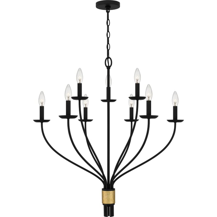Nine Light Chandelier by Quoizel Nine Light Chandelier by Quoizel