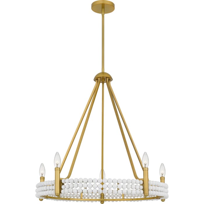 Five Light Chandelier by Quoizel Five Light Chandelier by Quoizel