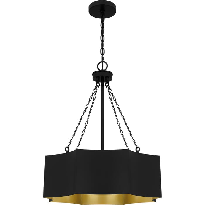 Four Light Pendant by Quoizel Four Light Pendant by Quoizel