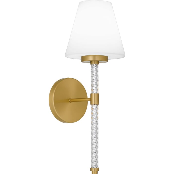 One Light Wall Sconce by Quoizel One Light Wall Sconce by Quoizel