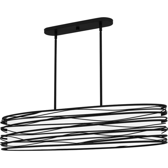Five Light Linear Chandelier by Quoizel Five Light Linear Chandelier by Quoizel