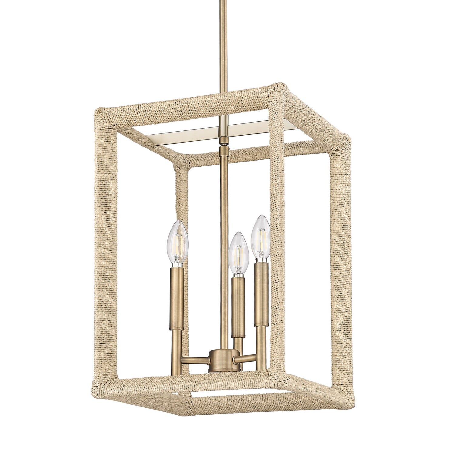 Three Light Pendant by Golden