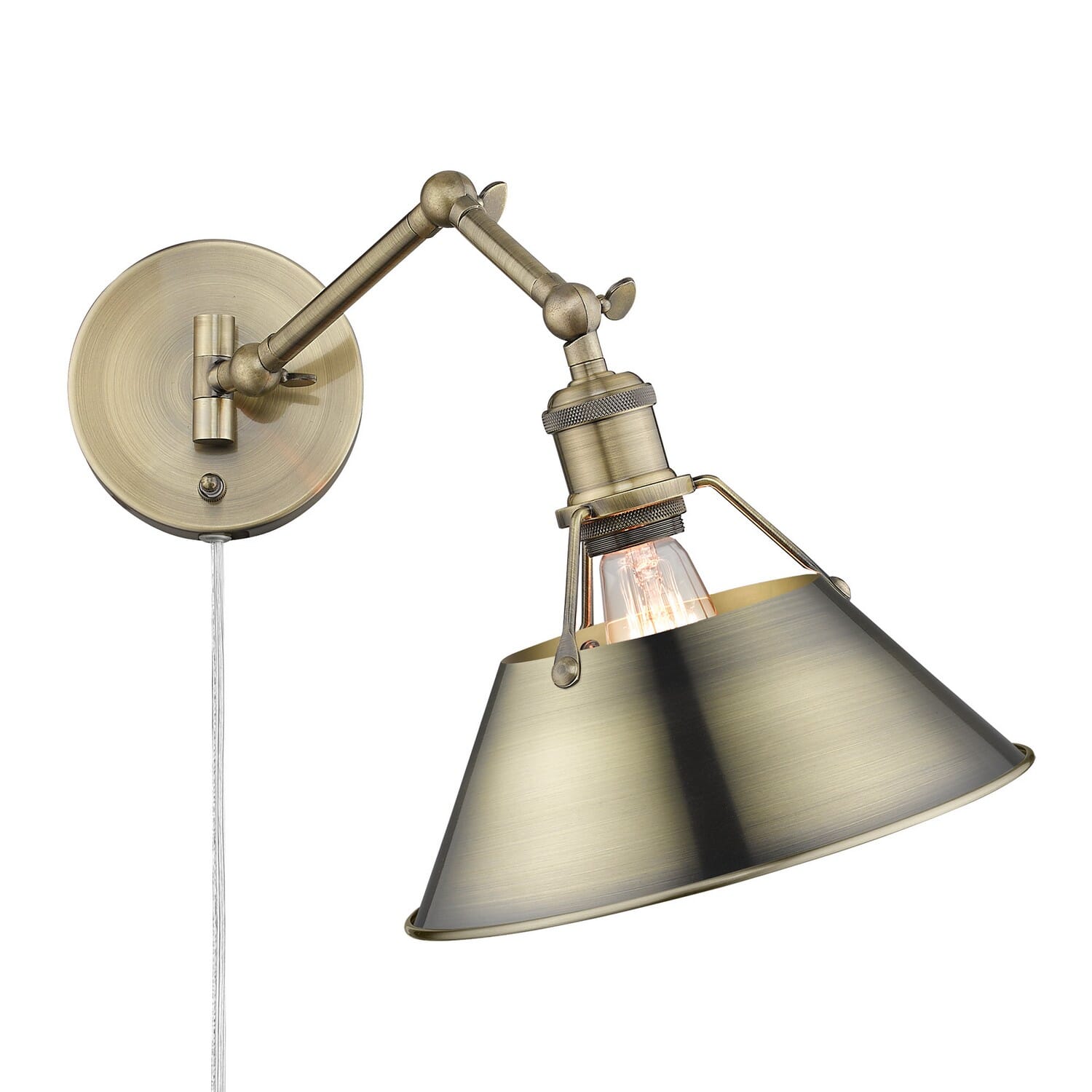 One Light Wall Sconce by Golden