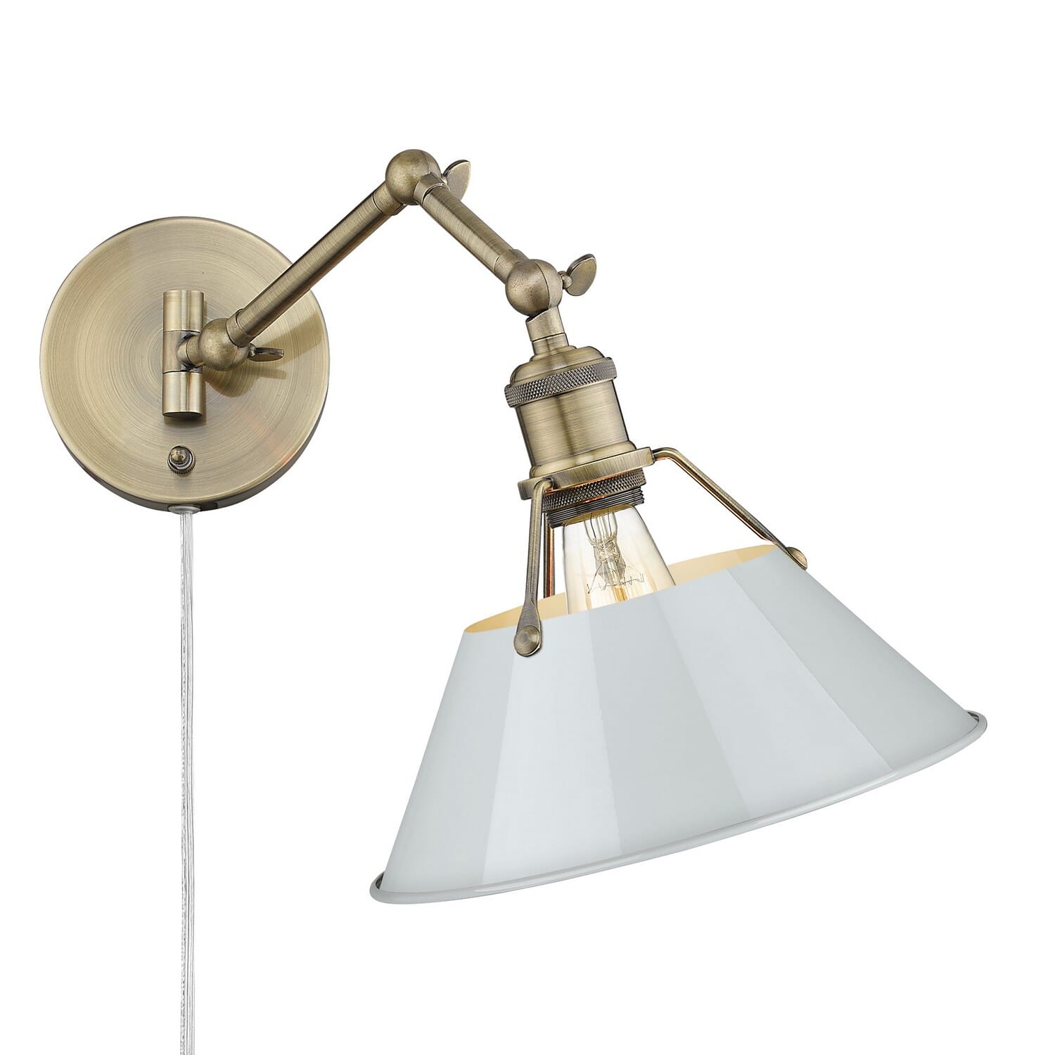 One Light Wall Sconce by Golden