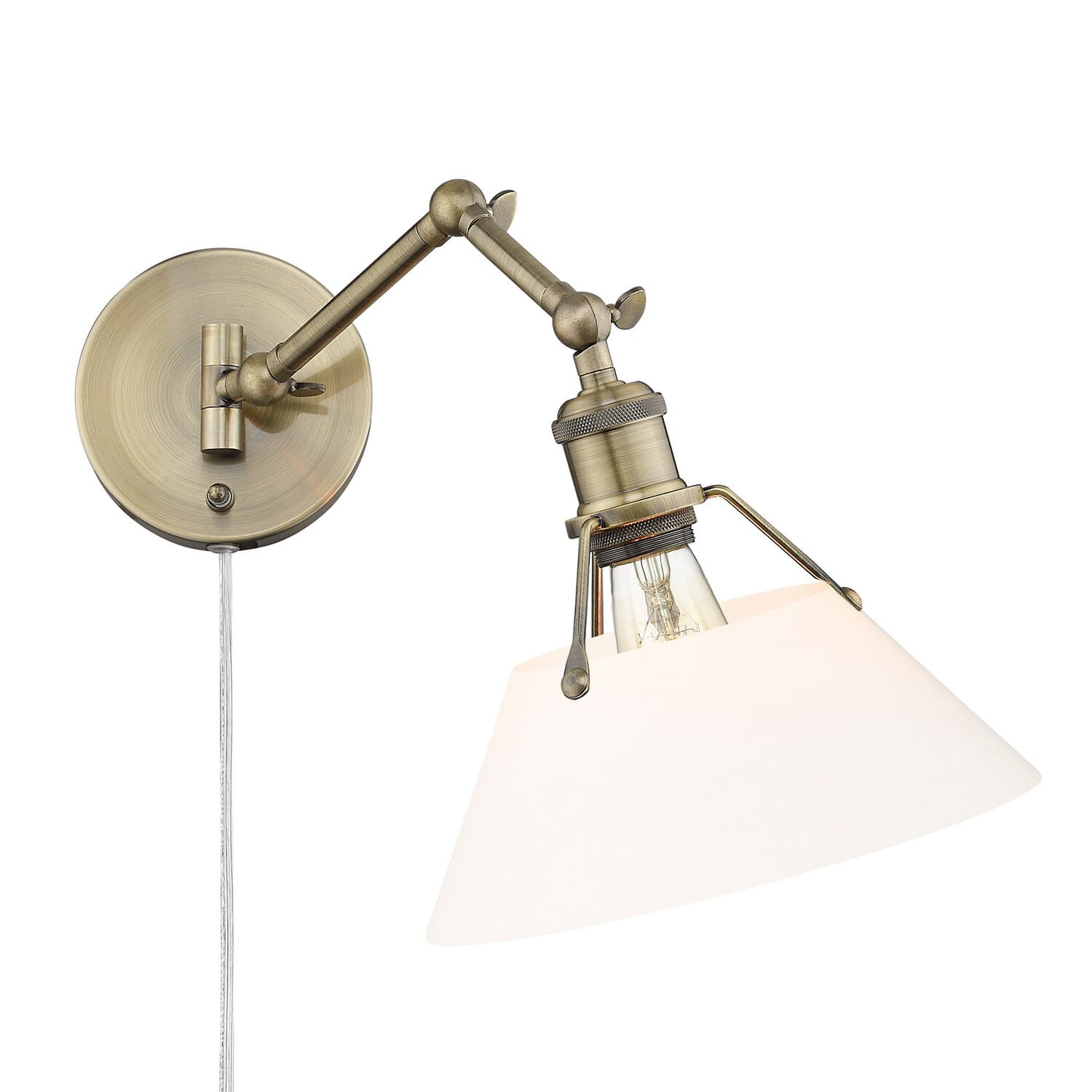 One Light Wall Sconce by Golden