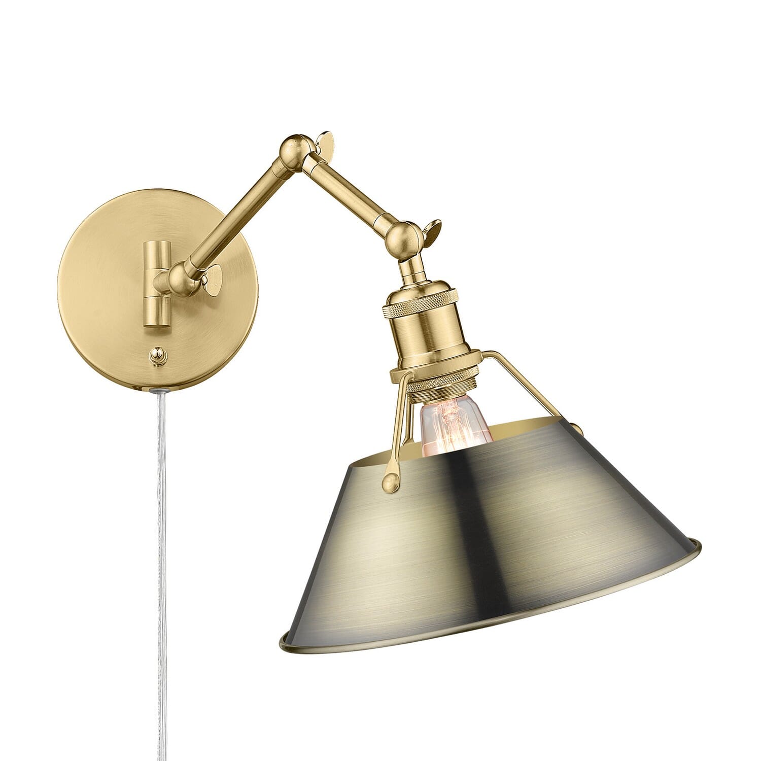 One Light Wall Sconce by Golden