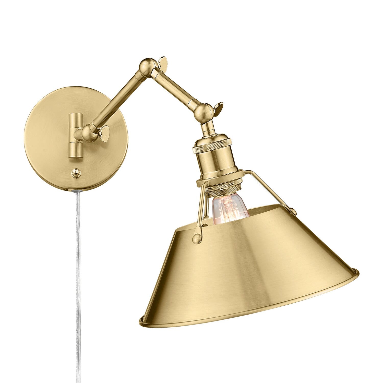 One Light Wall Sconce by Golden