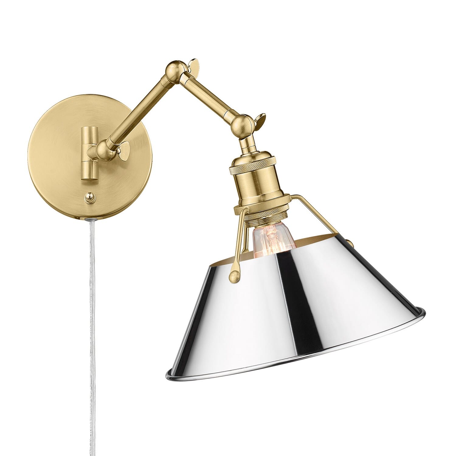 One Light Wall Sconce by Golden