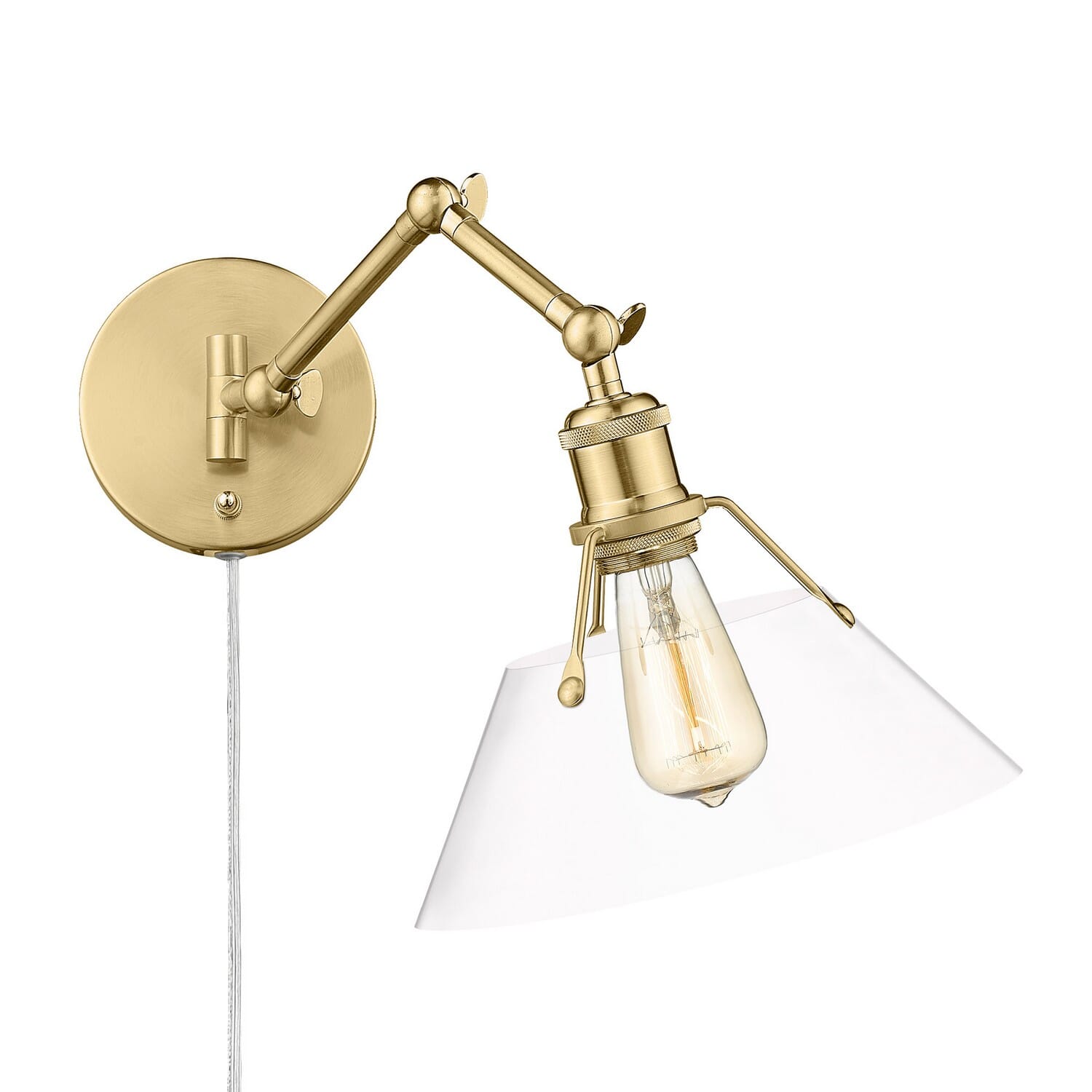 One Light Wall Sconce by Golden