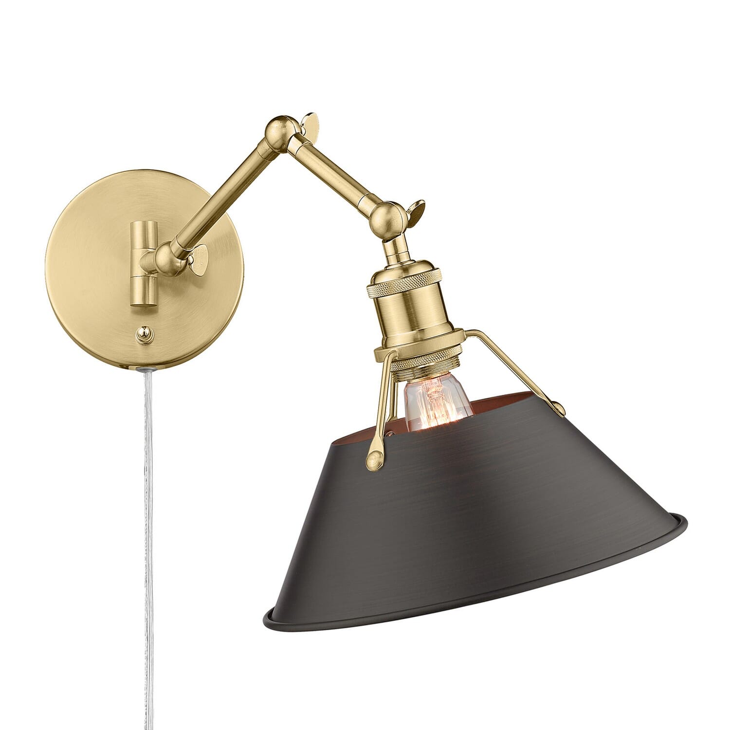 One Light Wall Sconce by Golden