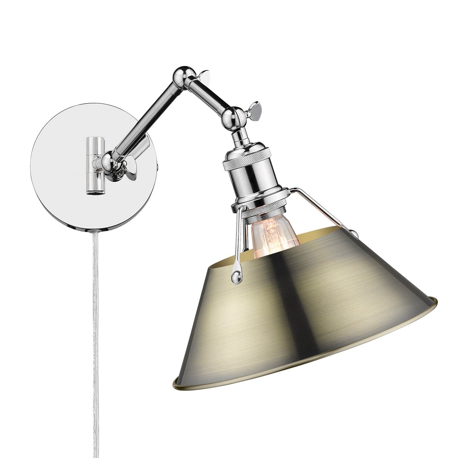 One Light Wall Sconce by Golden