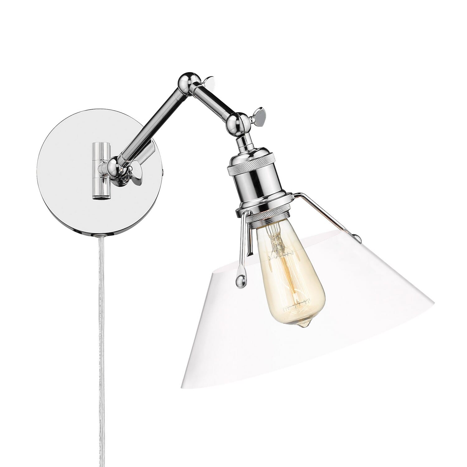 One Light Wall Sconce by Golden