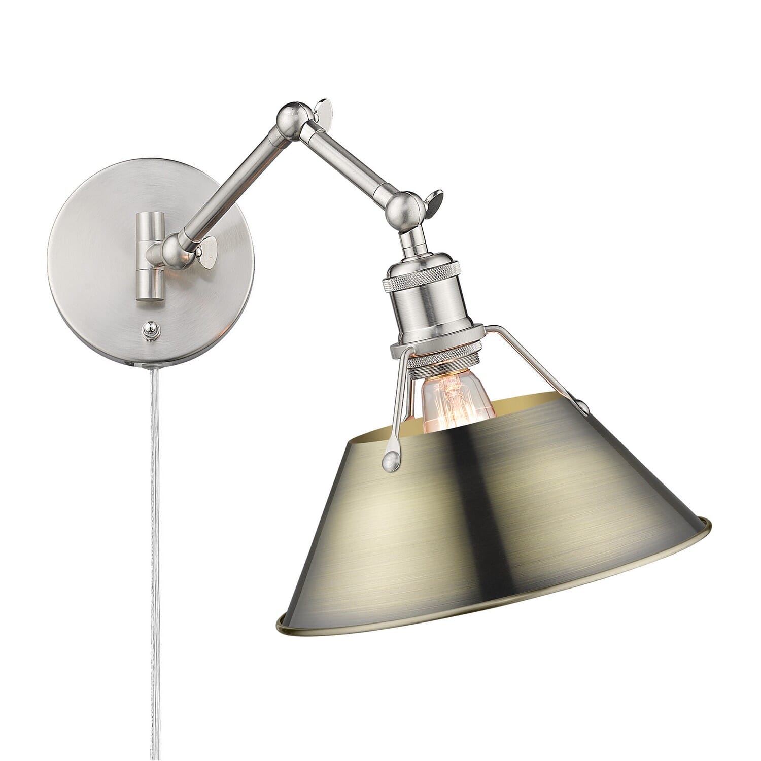 One Light Wall Sconce by Golden