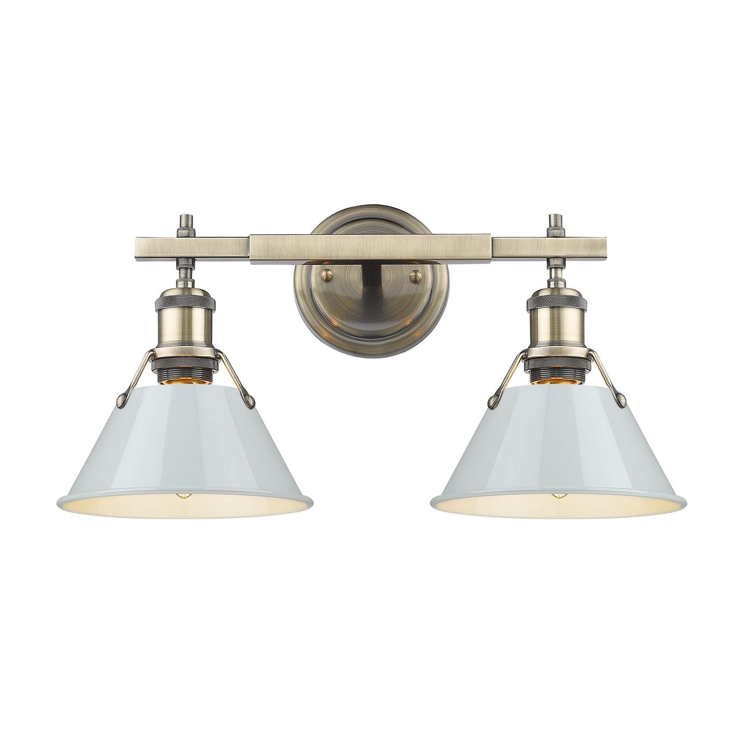 Two Light Bath Vanity by Golden