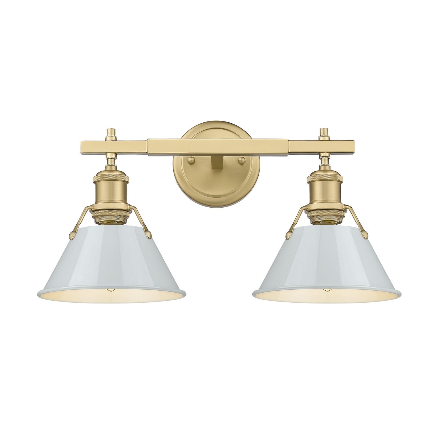 Two Light Bath Vanity by Golden