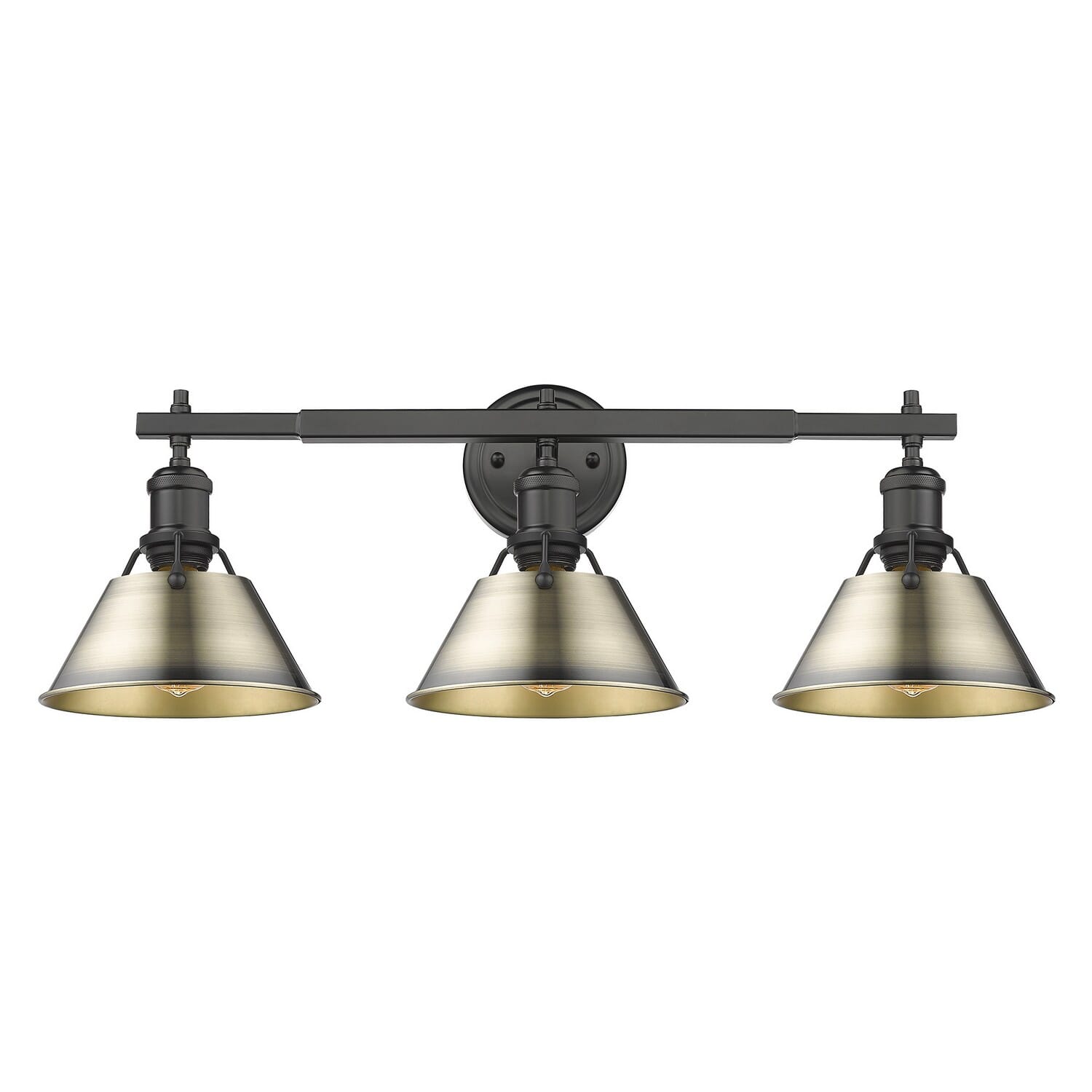 Three Light Bath Vanity by Golden
