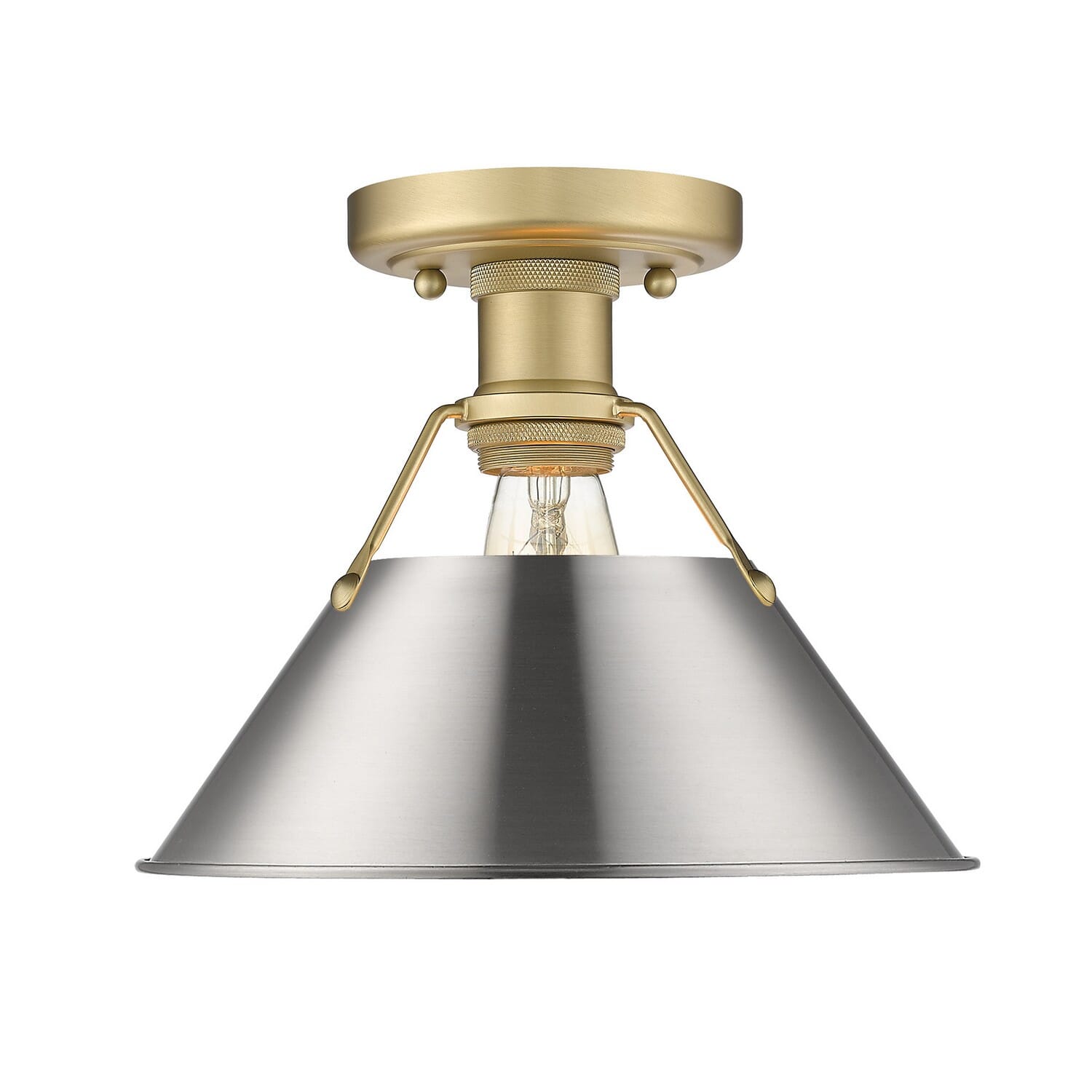 One Light Flush Mount by Golden