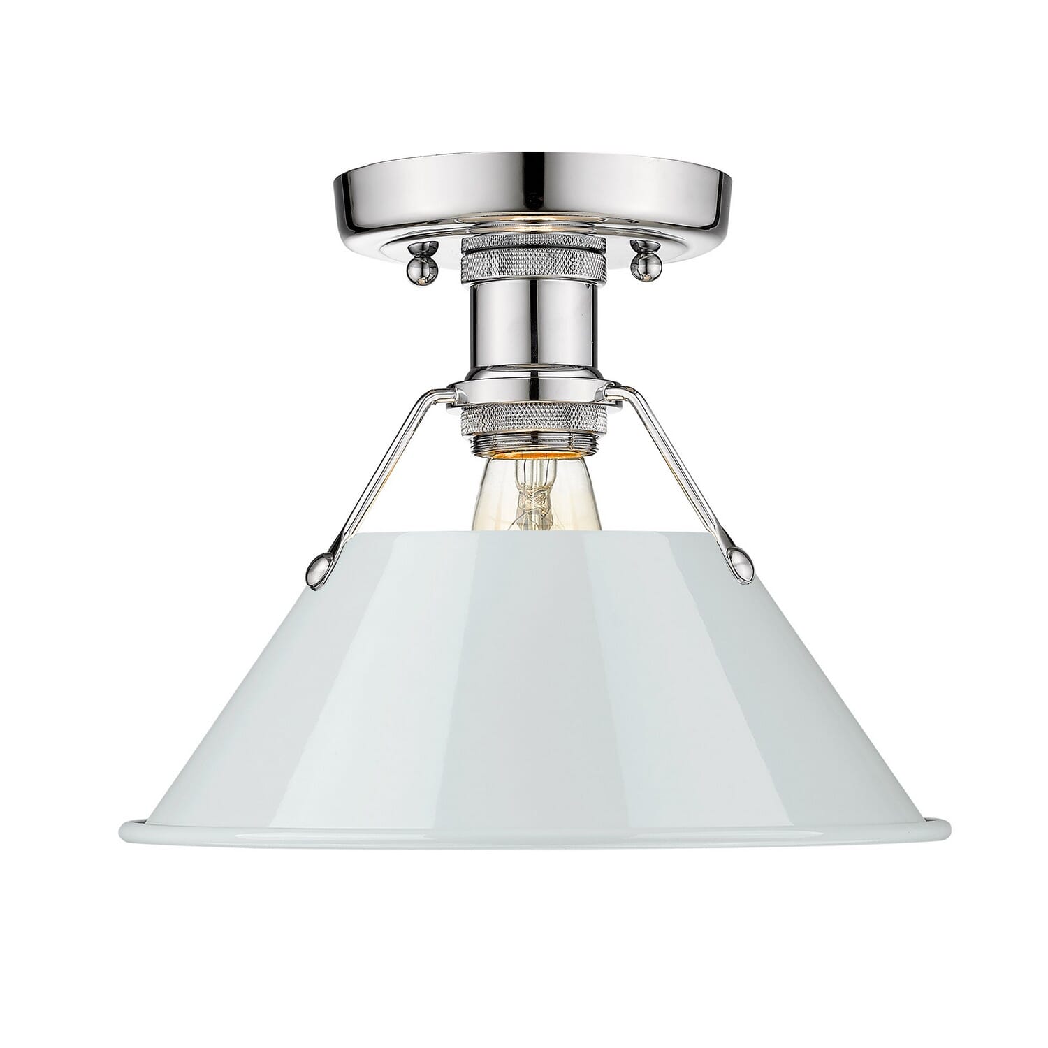 One Light Flush Mount by Golden