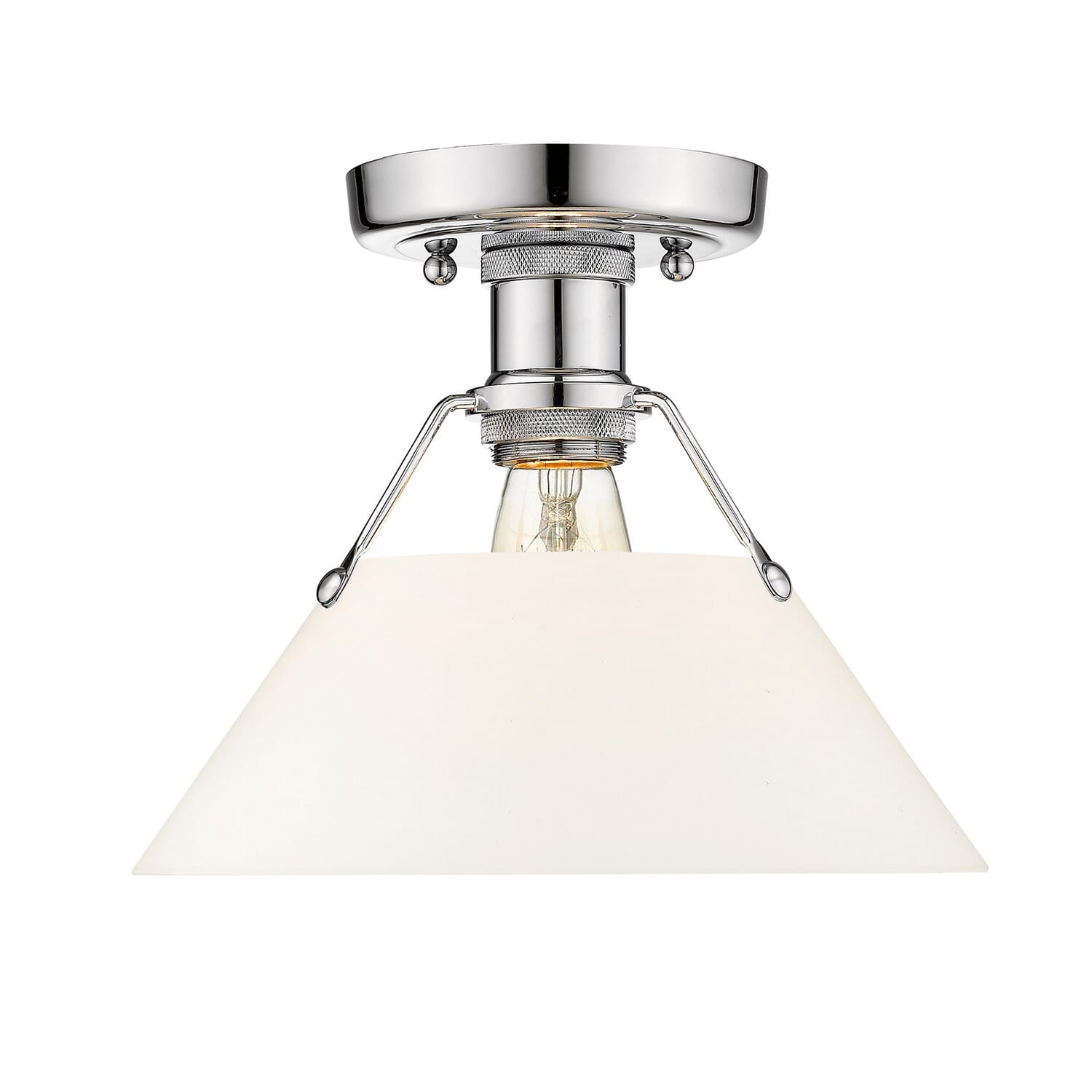 One Light Flush Mount by Golden